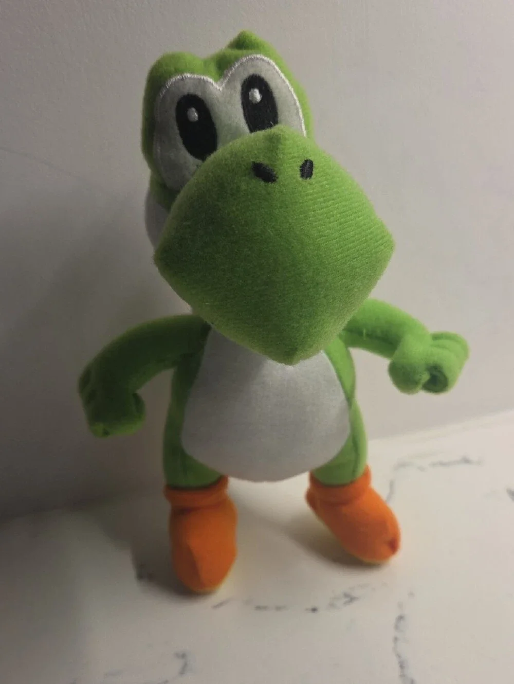 4 Nintendo Plush Characters Set - Green Yoshi, Blue Yoshi & Mario
